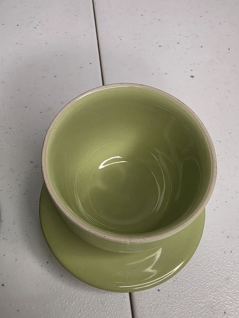 Le Creuset Butter Crock Palm Green - Discontinued RARE NWT